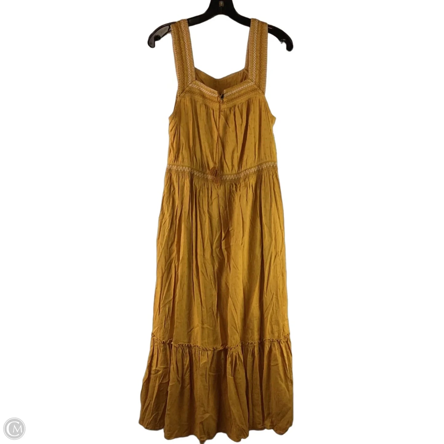 Dress Casual Maxi By Old Navy In Yellow, Size: M