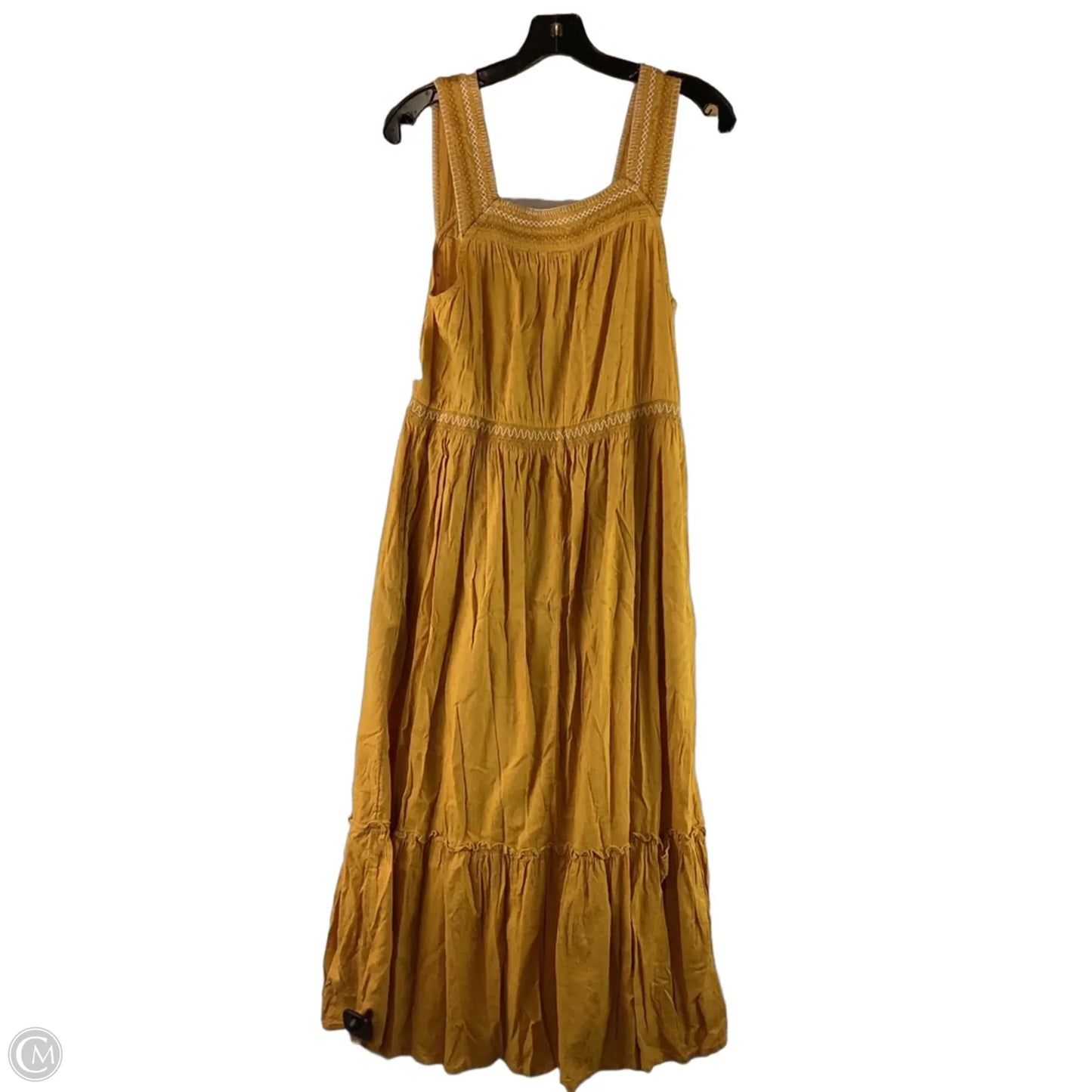 Dress Casual Maxi By Old Navy In Yellow, Size: M