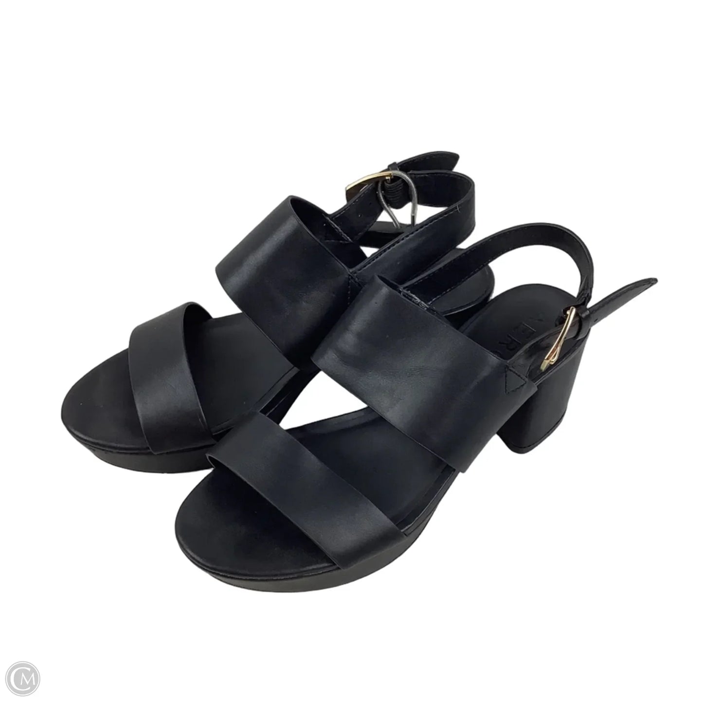 Shoes Heels Block By Aerosoles In Black, Size: 7.5