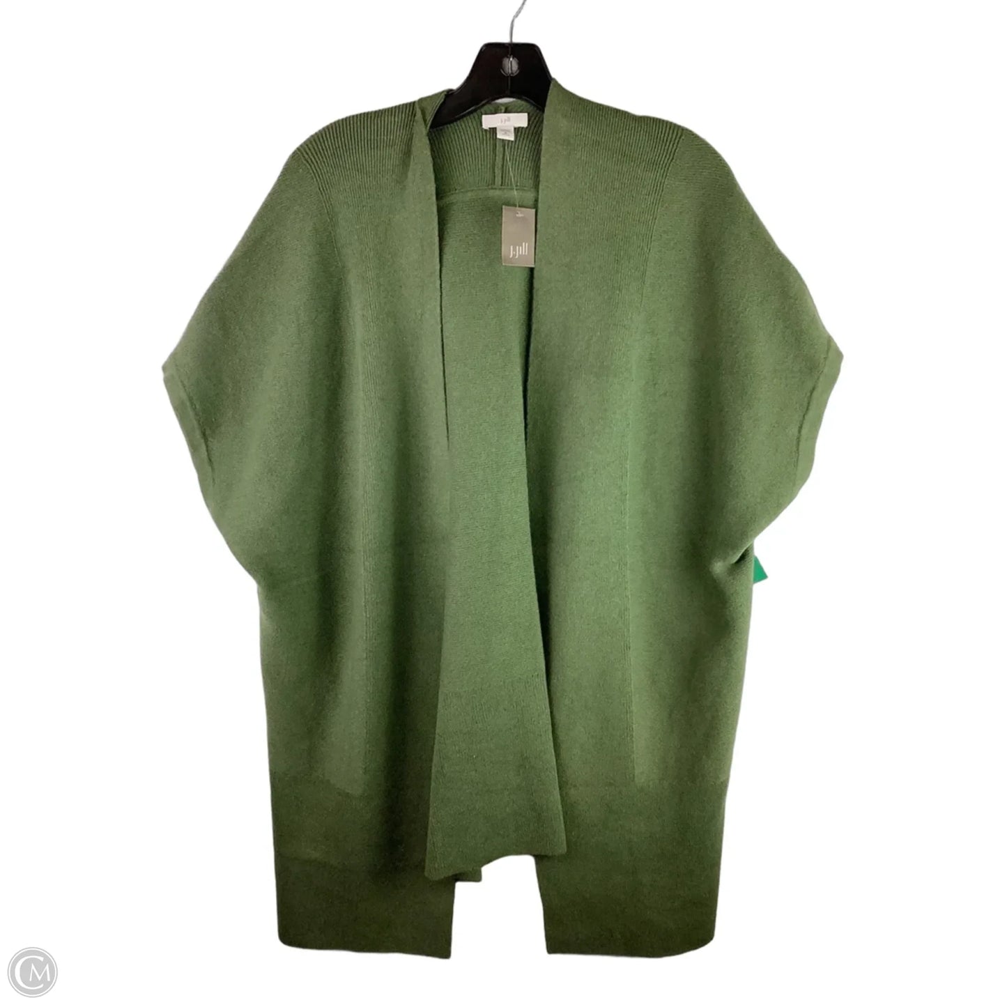 Cardigan By J. Jill In Green, Size: Xlp