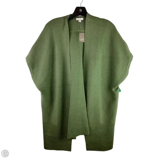 Cardigan By J. Jill In Green, Size: Xlp