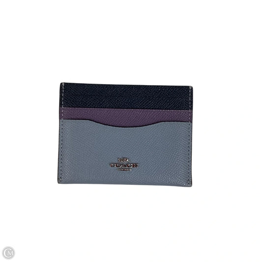 Wallet Designer By Coach, Size: Small
