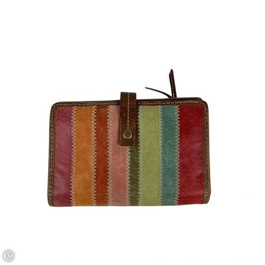 Wallet Leather By Fossil, Size: Small