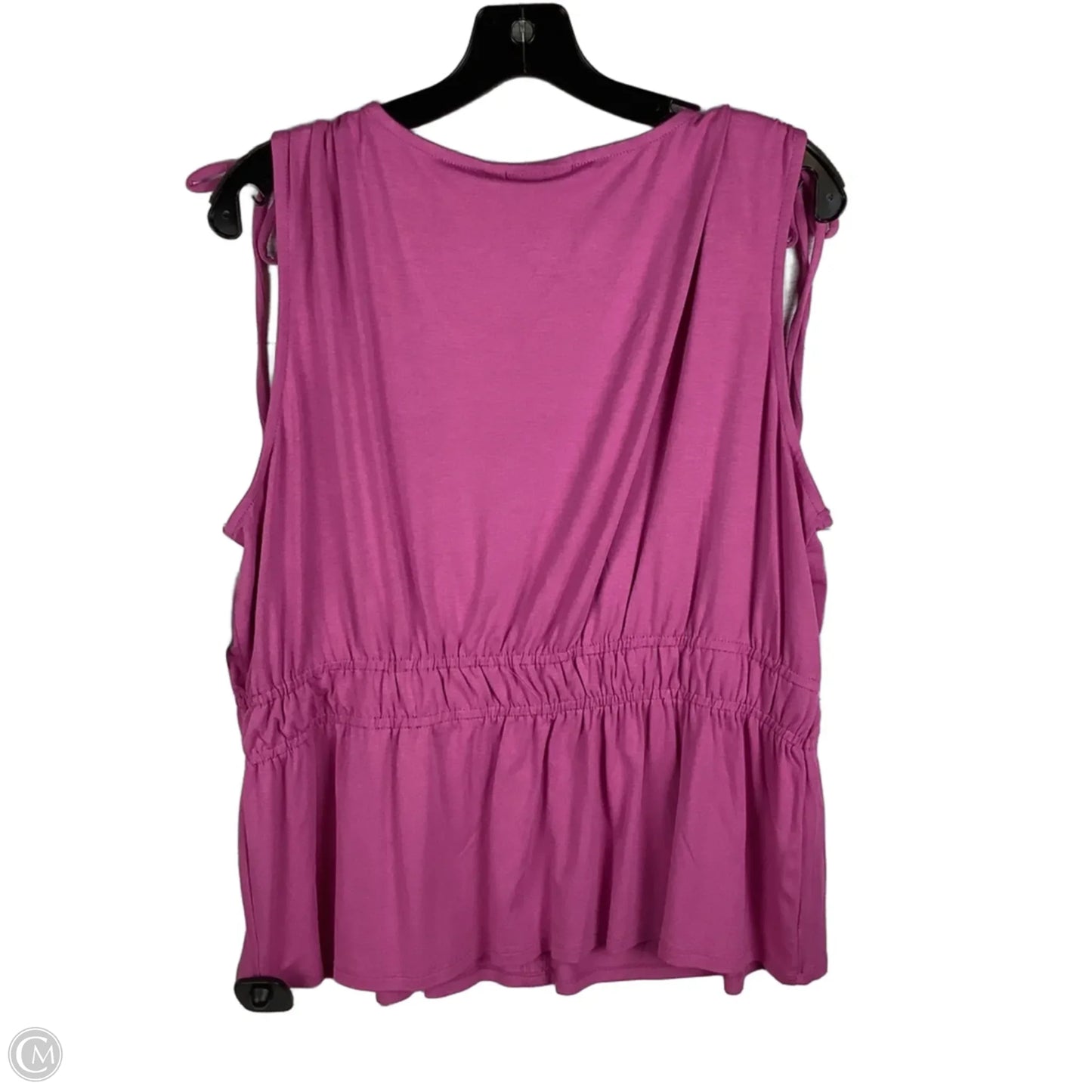 Top Sleeveless By Wonderly In Pink, Size: Xl