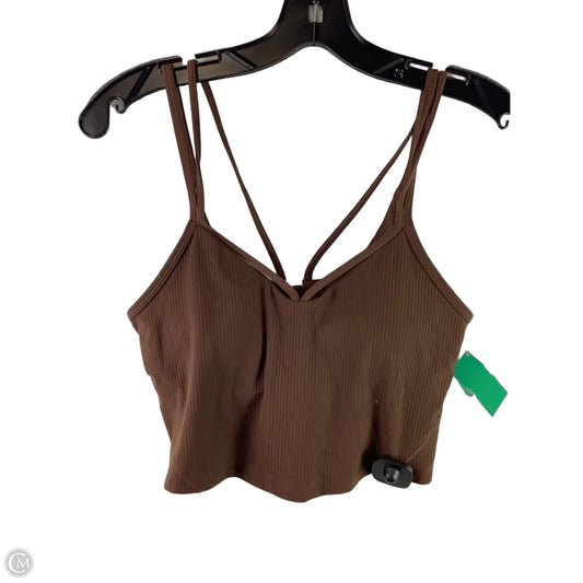 Athletic Tank Top By Lululemon In Brown, Size: 6