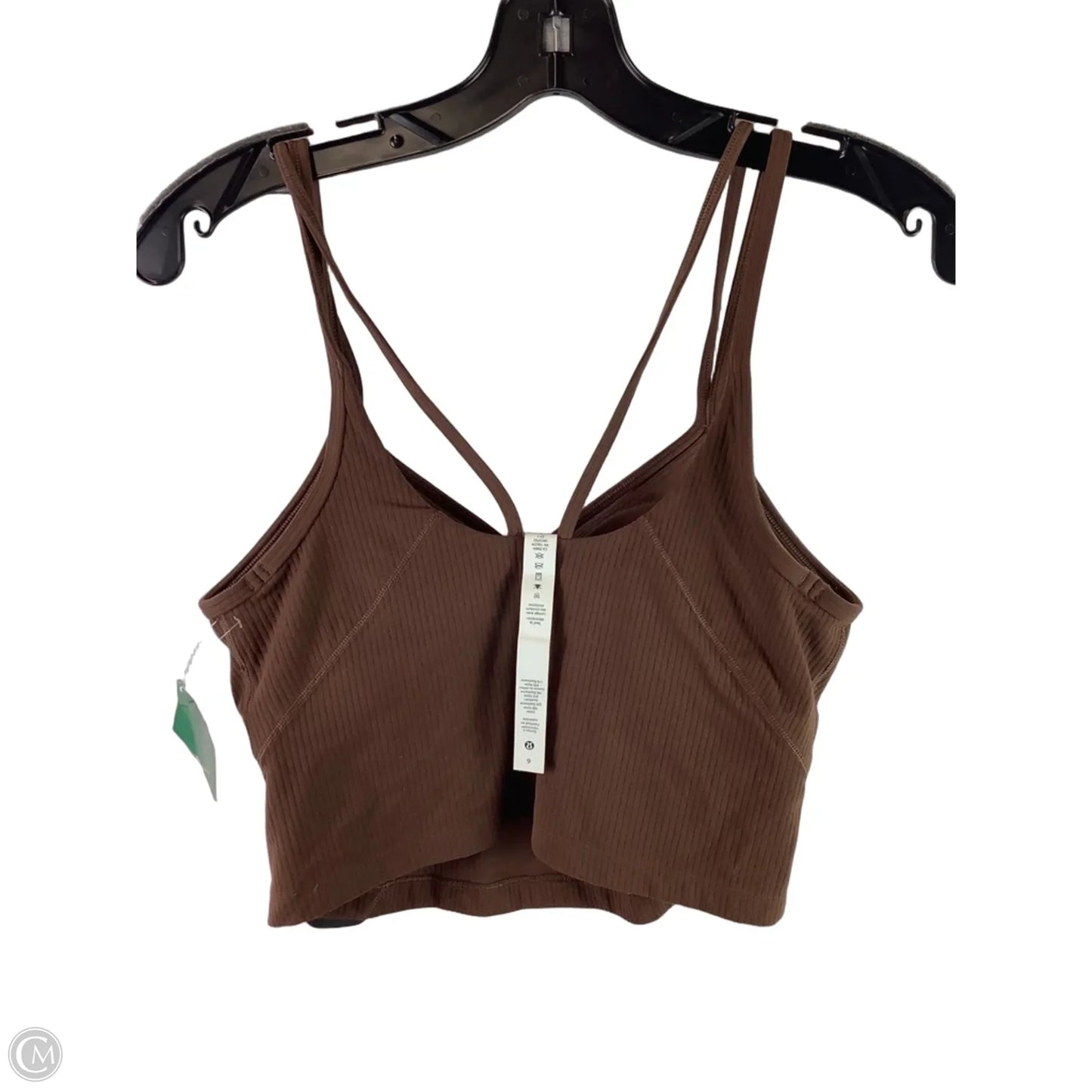 Athletic Tank Top By Lululemon In Brown, Size: 6