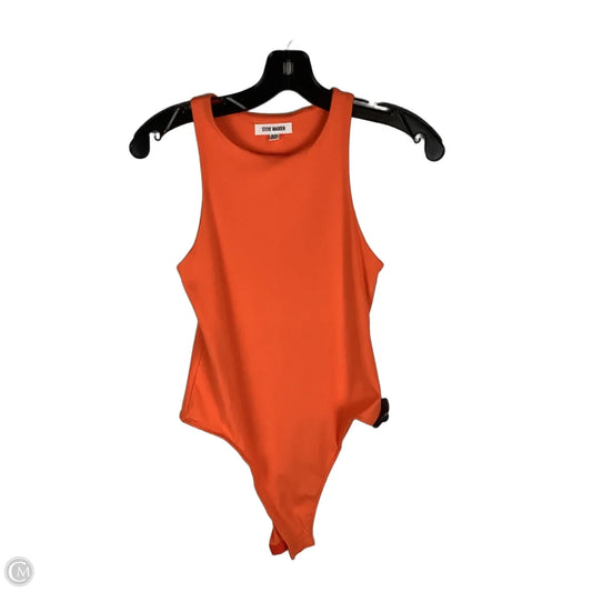 Bodysuit By Steve Madden In Orange, Size: Xs