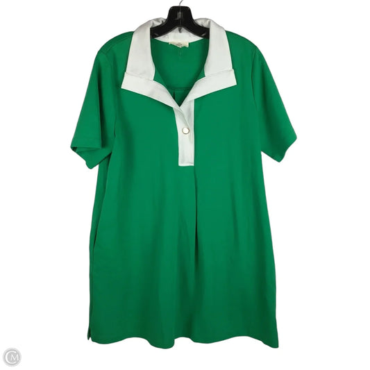 Dress Casual Short By Entro In Green, Size: L