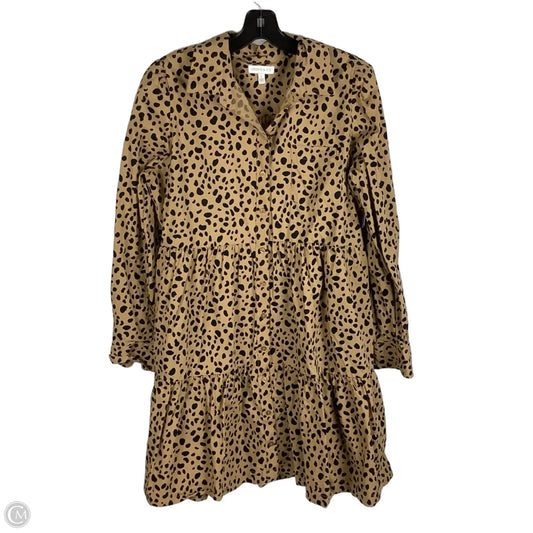 Dress Party Midi By Crown And Ivy In Animal Print, Size: L