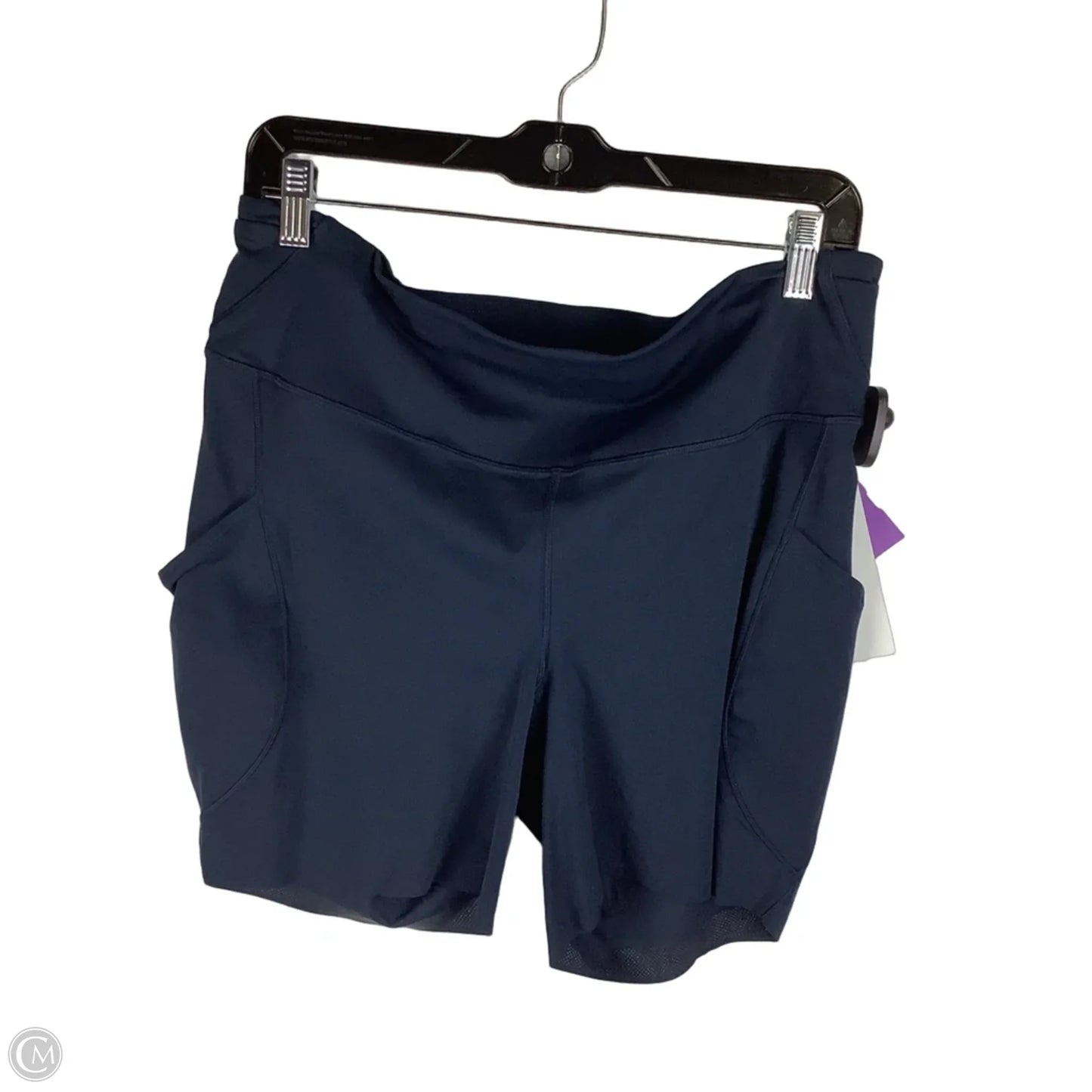 Athletic Shorts By Lululemon In Navy, Size: 14