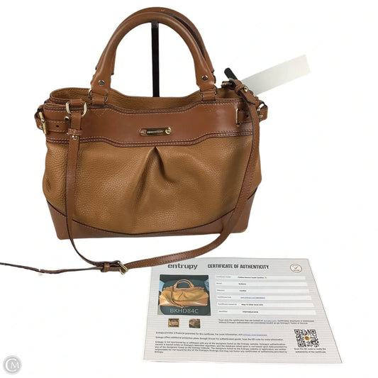 Handbag Luxury Designer By Burberry, Size: Medium (As is)