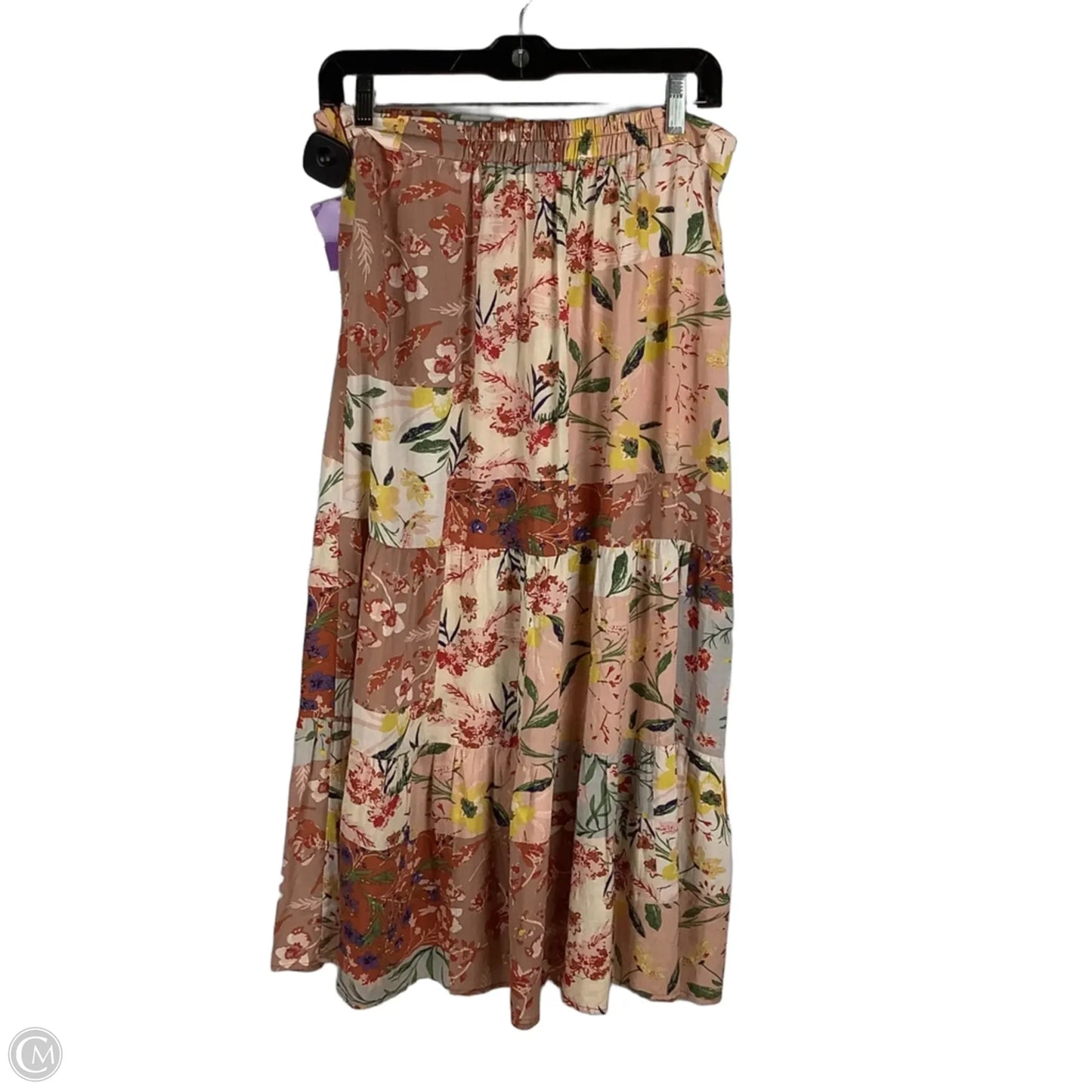 Skirt Maxi By Tahari In Floral Print, Size: M