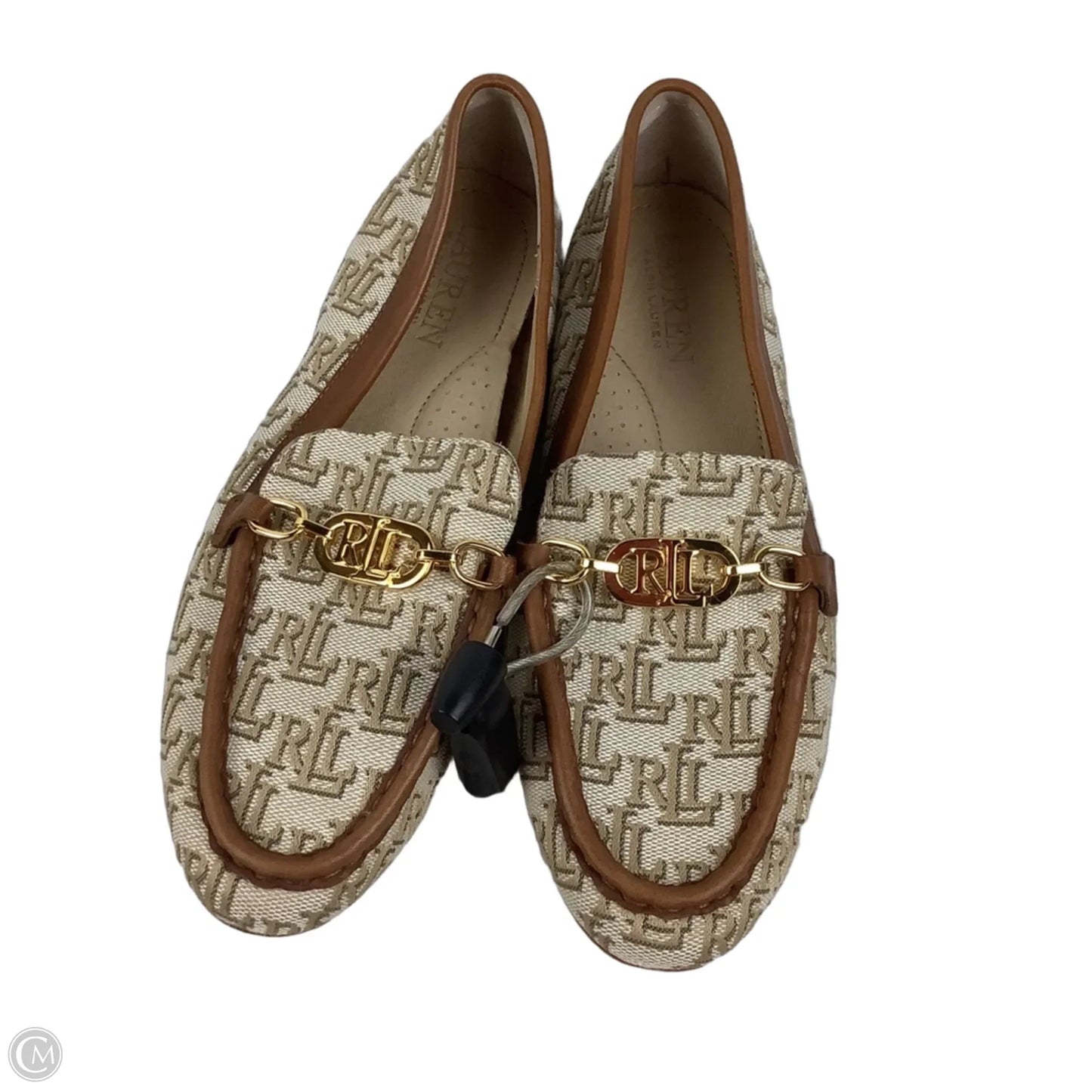 Shoes Flats By Lauren By Ralph Lauren In Cream, Size: 6