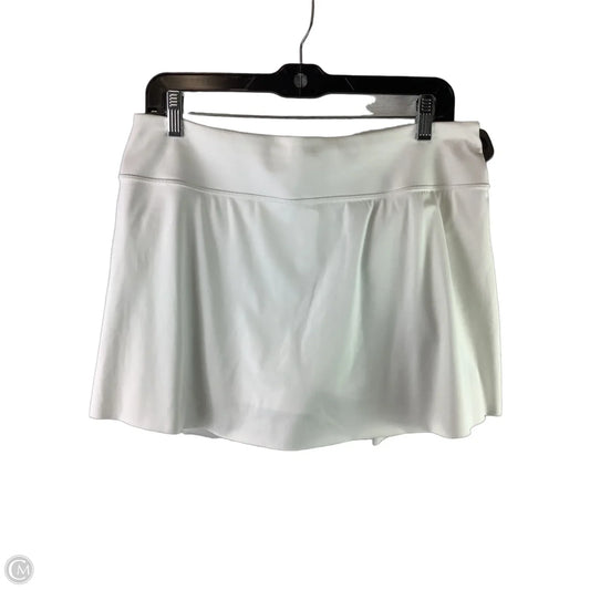 Athletic Skort By Athleta In White, Size: L