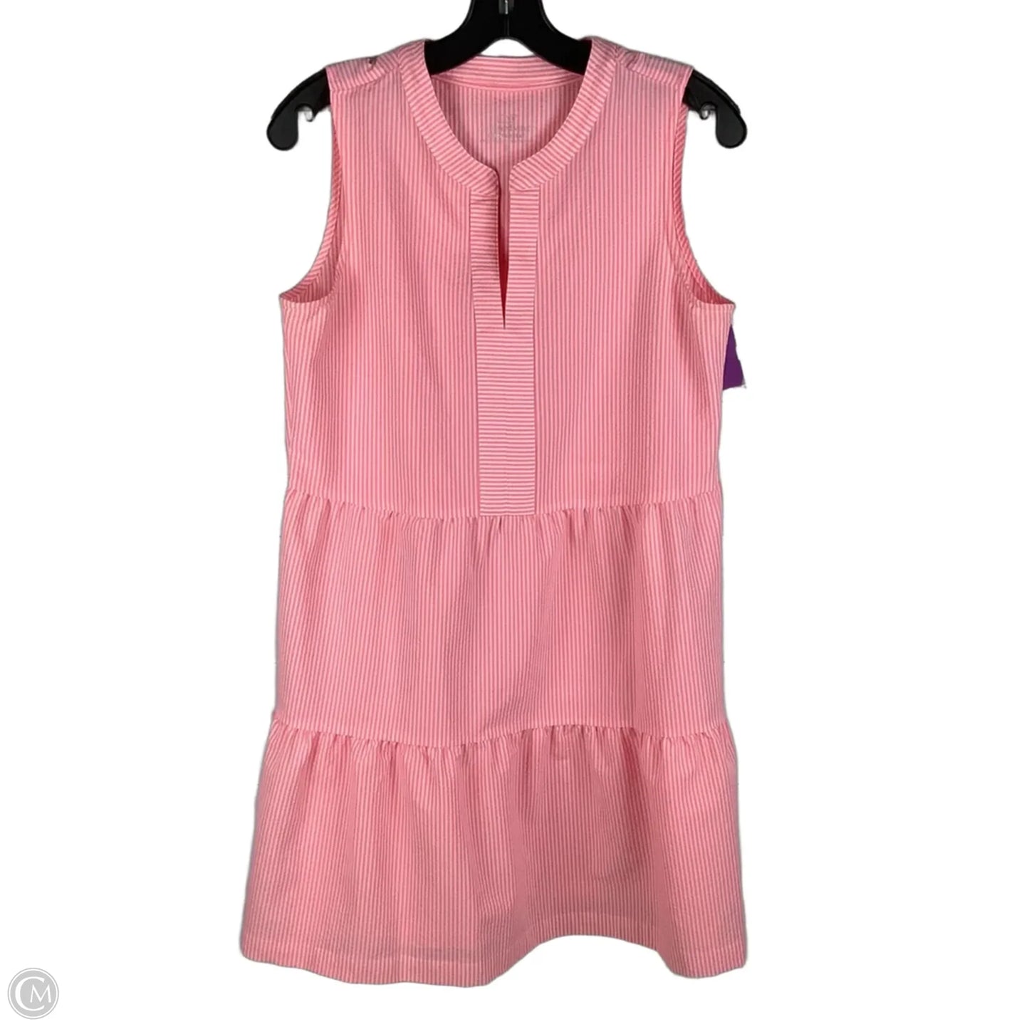 Dress Party Midi By Vineyard Vines In Striped Pattern, Size: S