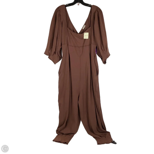 Jumpsuit By Free People In Brown, Size: M
