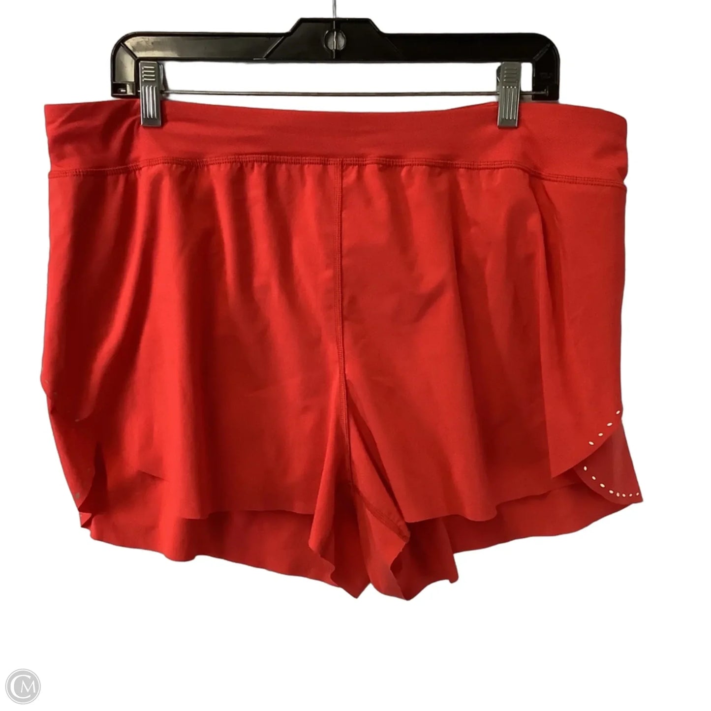 Athletic Shorts By Lululemon In Red, Size: 14