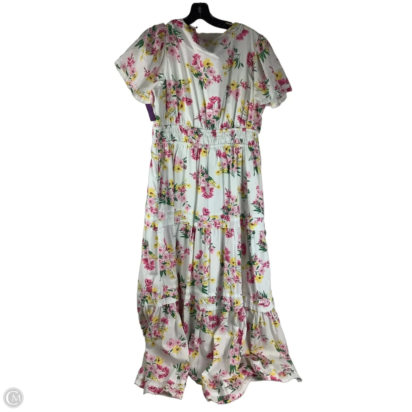 Dress Party Long By Crown And Ivy In Floral Print, Size: L