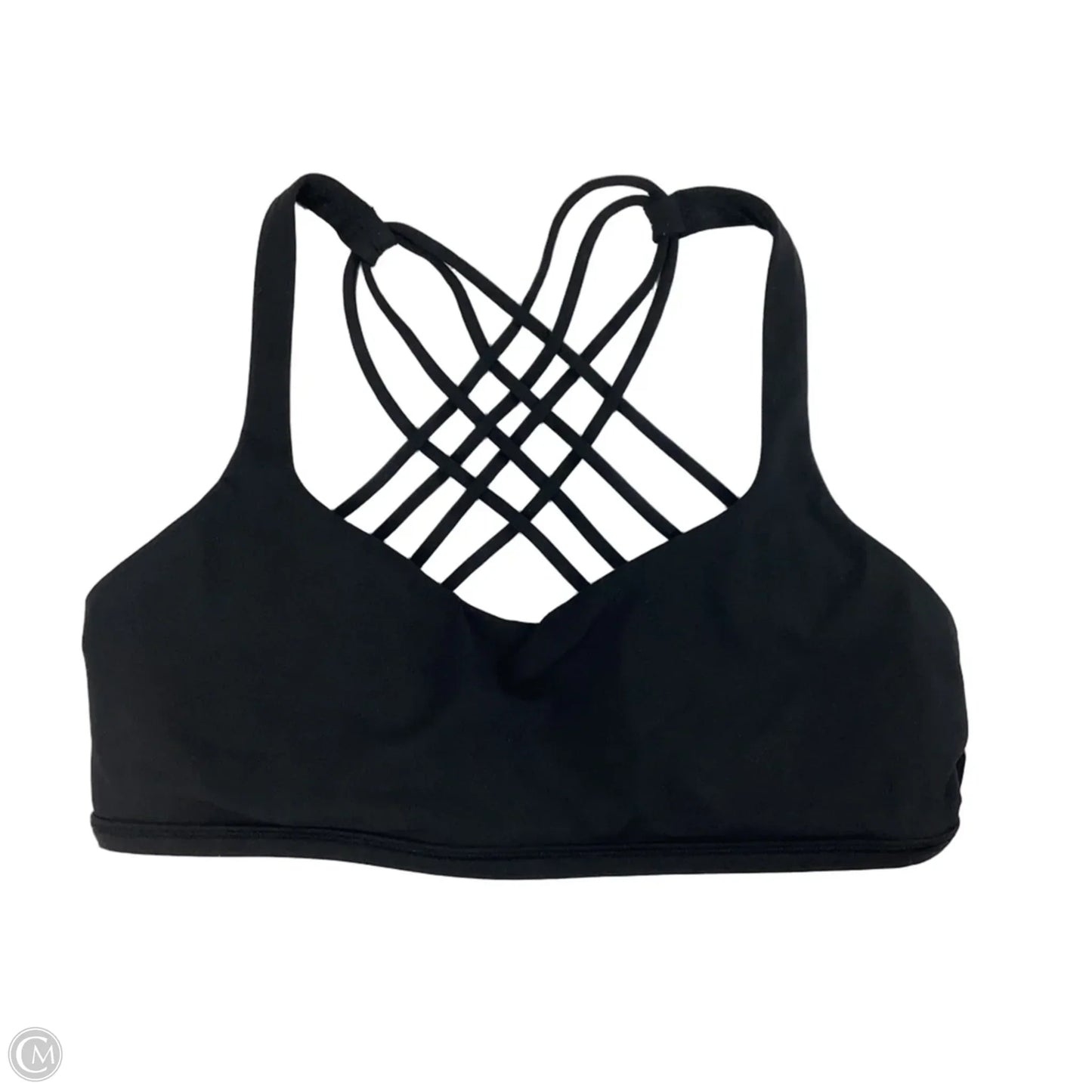Athletic Bra By Lululemon In Black, Size: 12