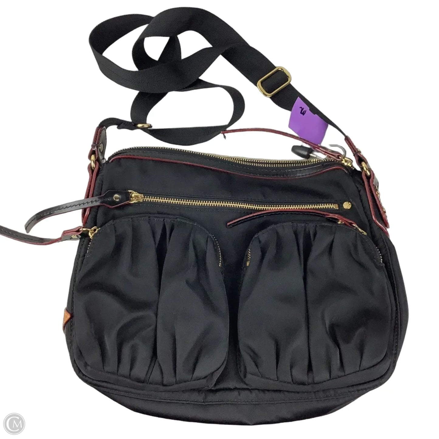 Crossbody Leather By Mz Wallace, Size: Medium