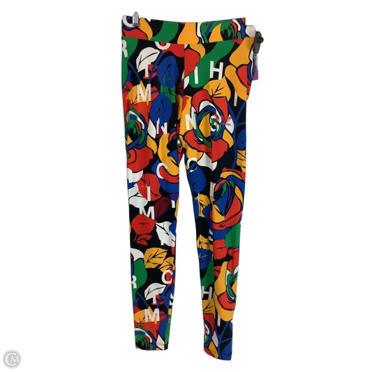 Athletic Leggings By Adidas In Multi-colored, Size: S