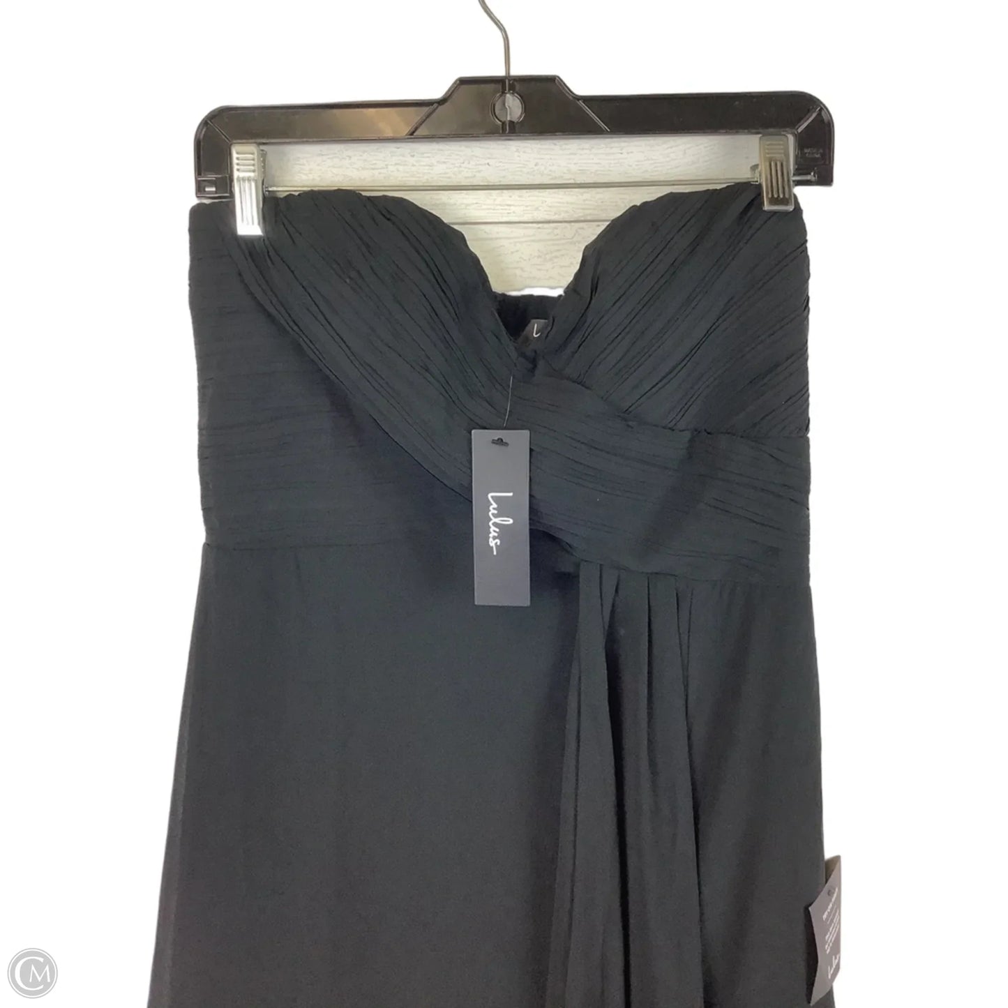 Dress Party Long By Lulus In Black, Size: L