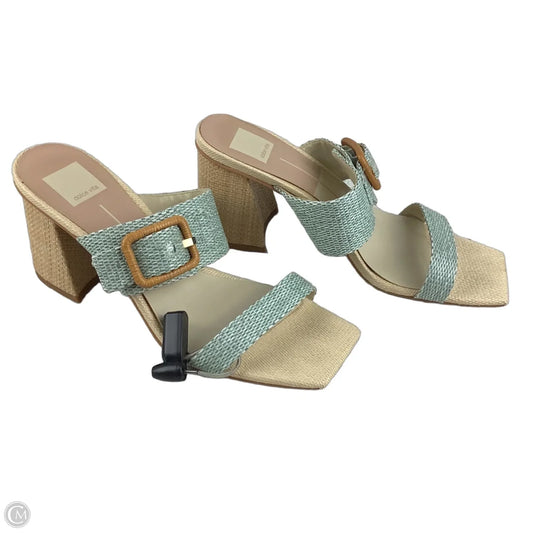 Shoes Heels Block By Dolce Vita In Blue, Size: 10