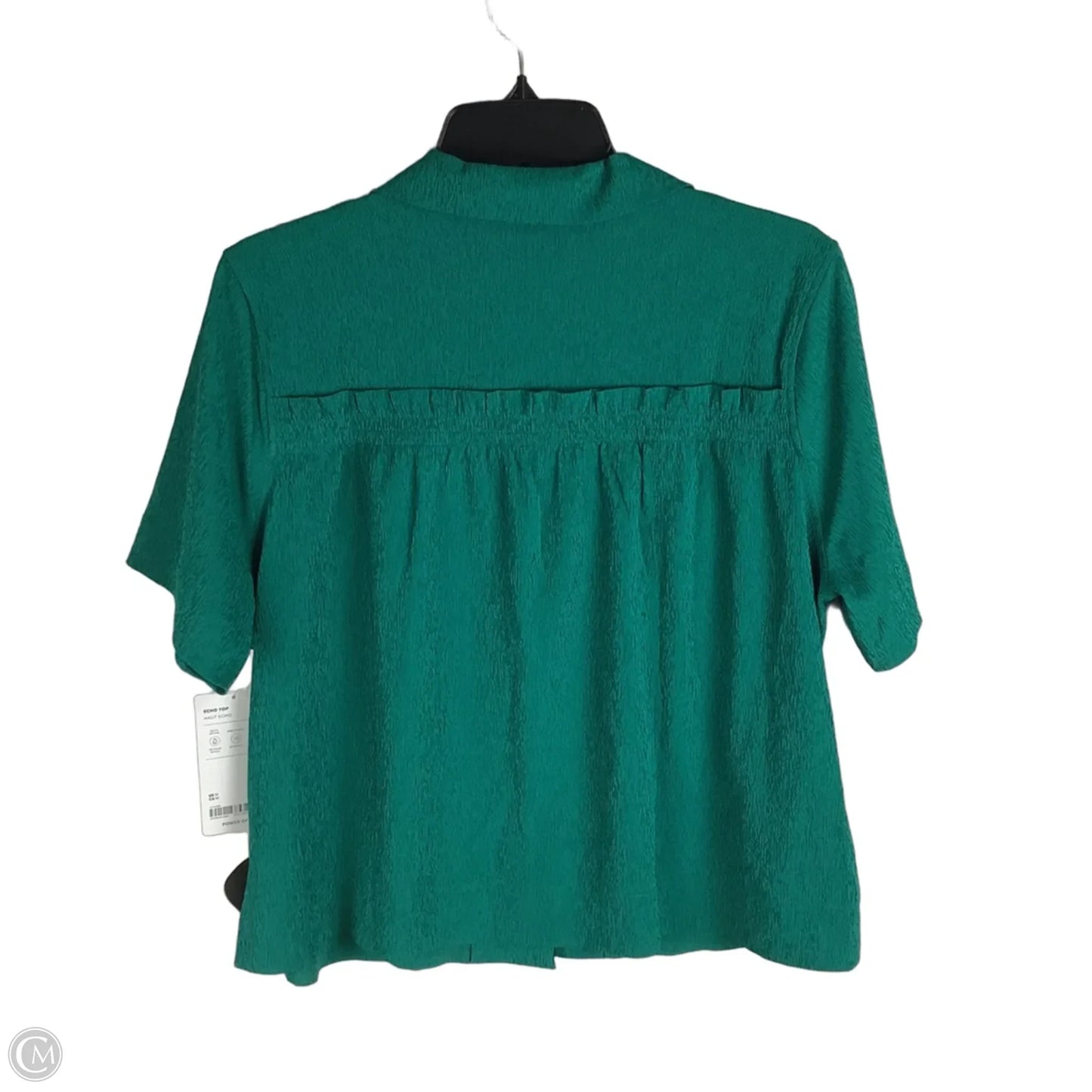 Top Short Sleeve By Athleta In Teal, Size: M