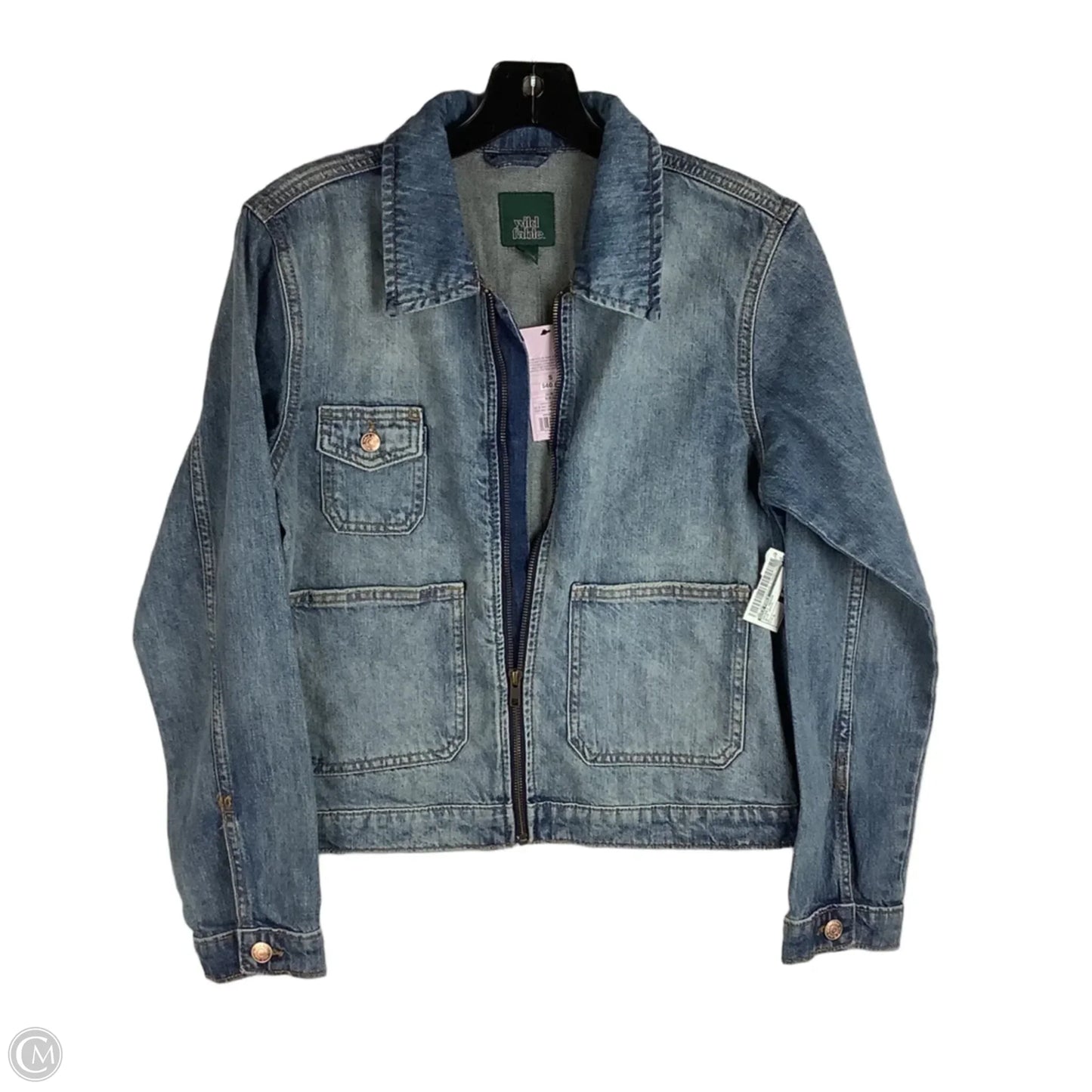 Jacket Denim By Wild Fable In Blue Denim, Size: S