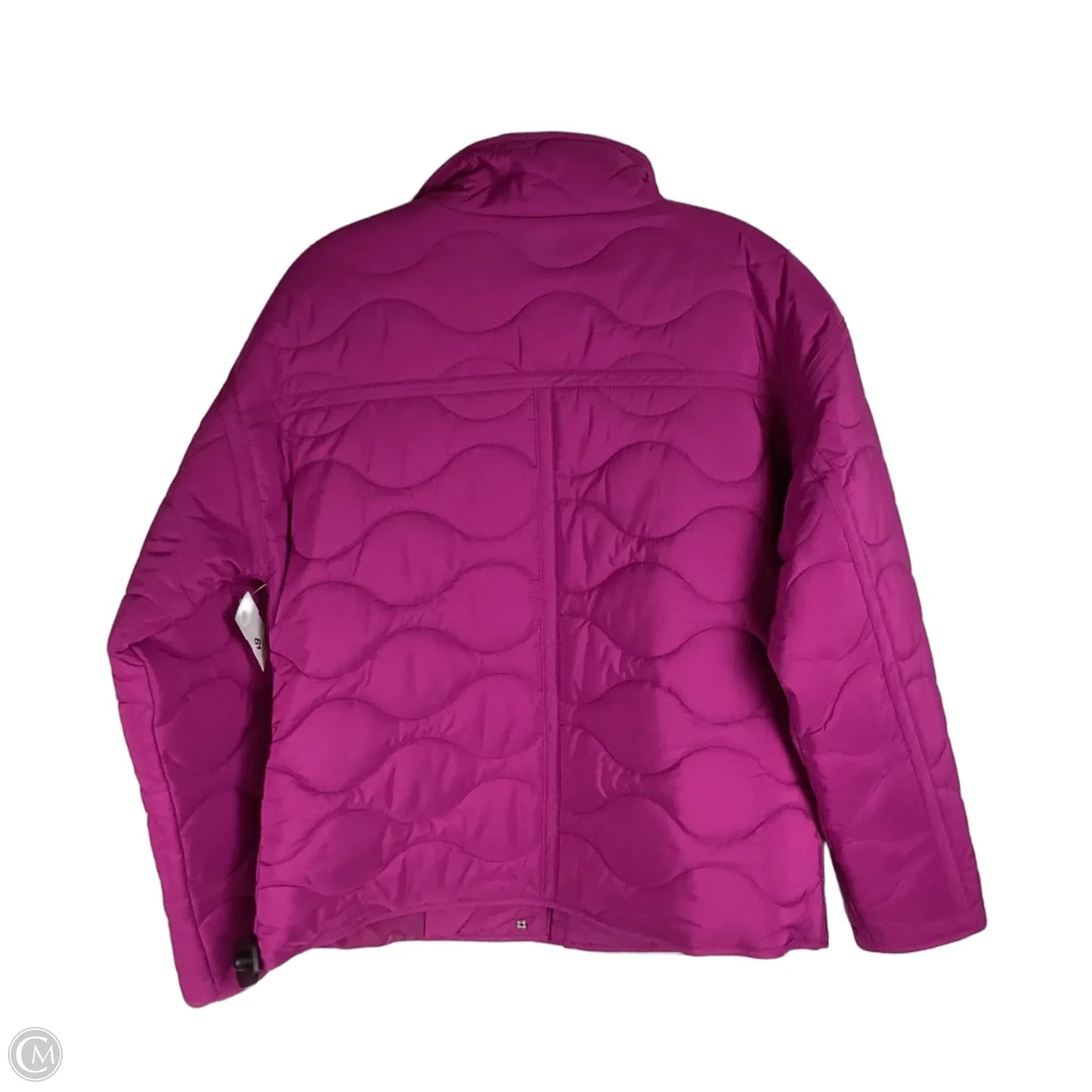 Coat Puffer & Quilted By Talbots In Purple, Size: S