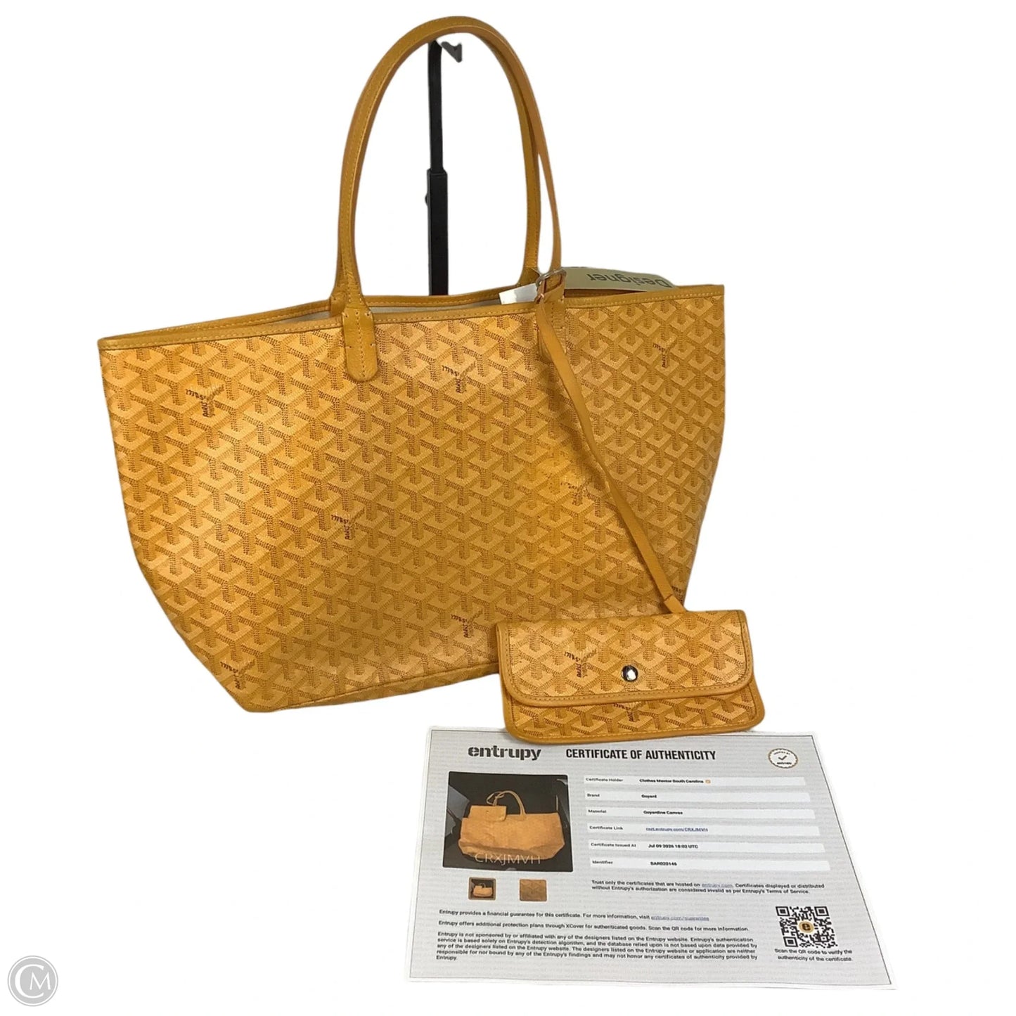 Tote Luxury Designer By Goyard, Size: Medium