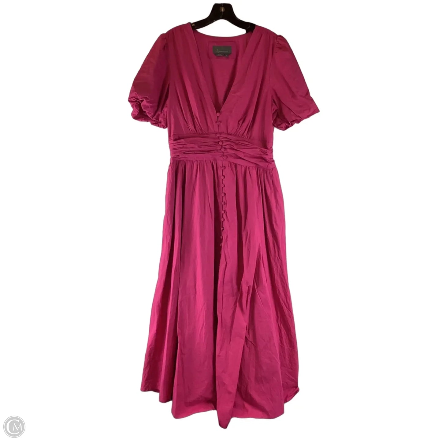 Dress Party Long By Anthropologie In Pink, Size: M