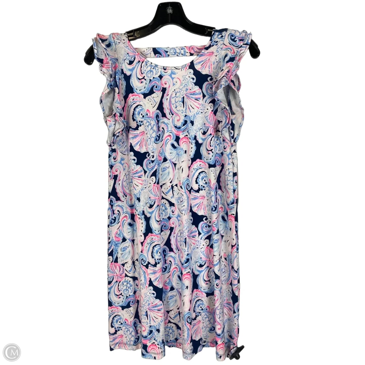 Dress Designer By Lilly Pulitzer In Blue & Pink, Size: Xxs