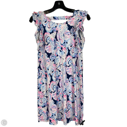Dress Designer By Lilly Pulitzer In Blue & Pink, Size: Xxs