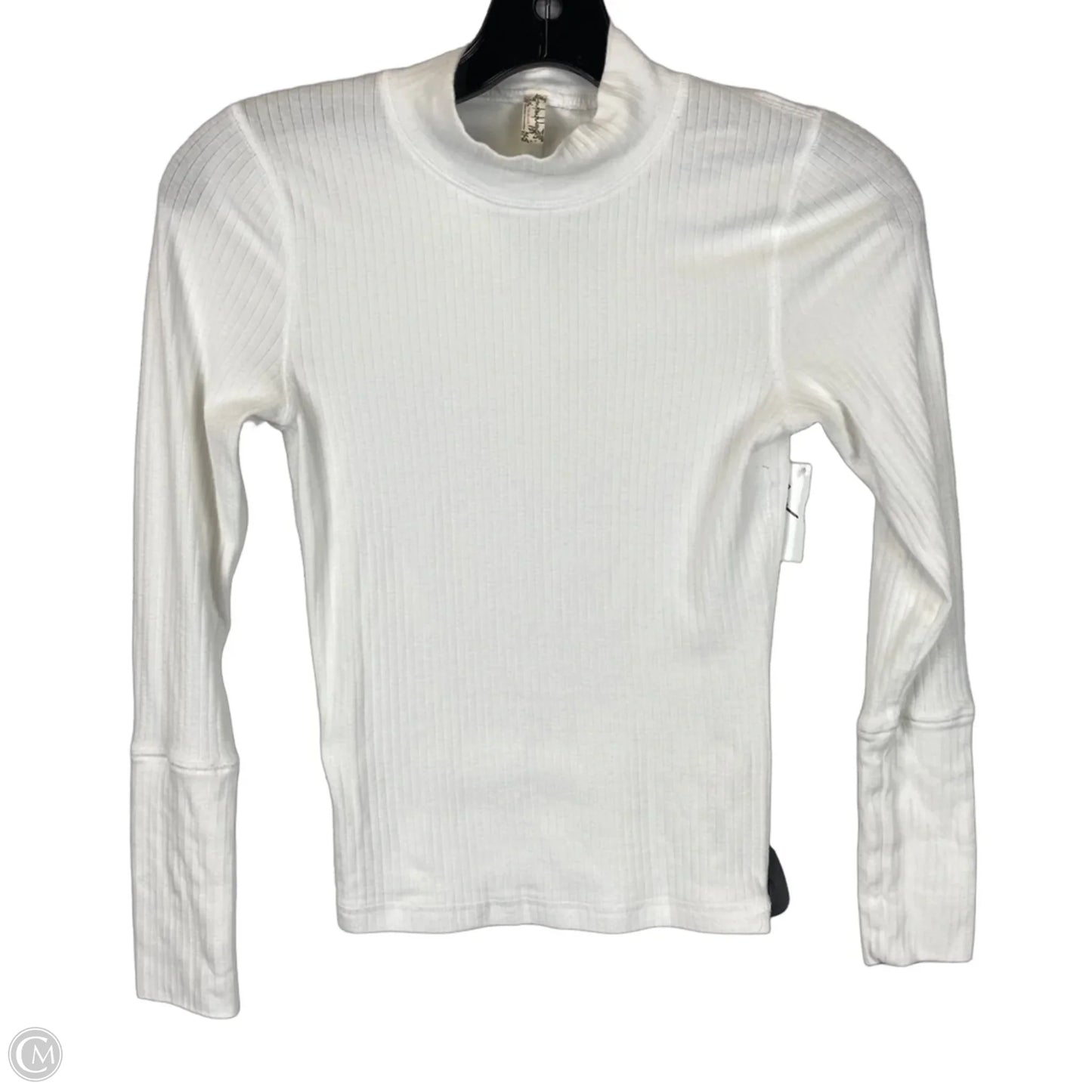 Top Long Sleeve By Free People In White, Size: Xs