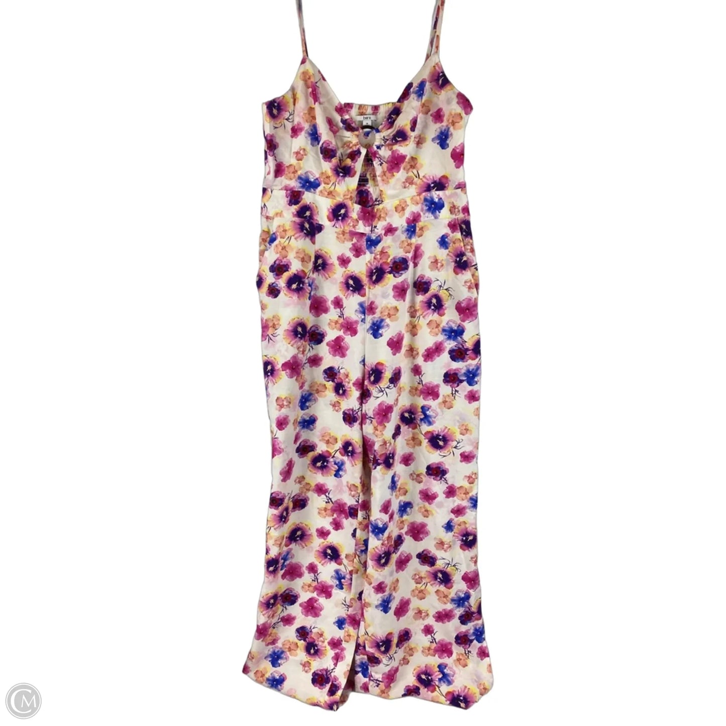 Jumpsuit By Bar Iii In Floral Print, Size: Xl