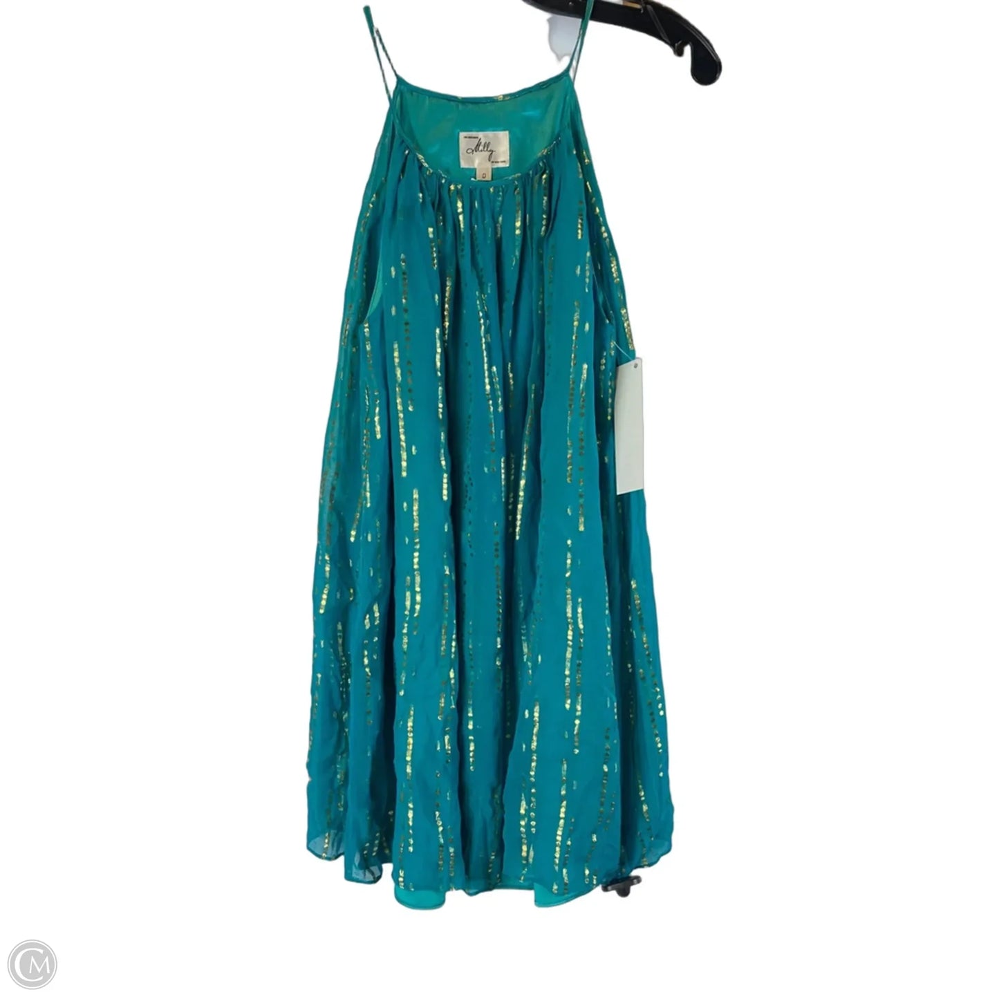 Dress Designer By Milly In Teal, Size: 0