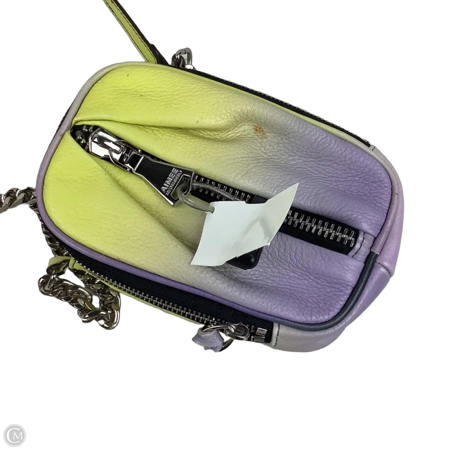 Crossbody Leather By Aimee Kestenberg, Size: Medium