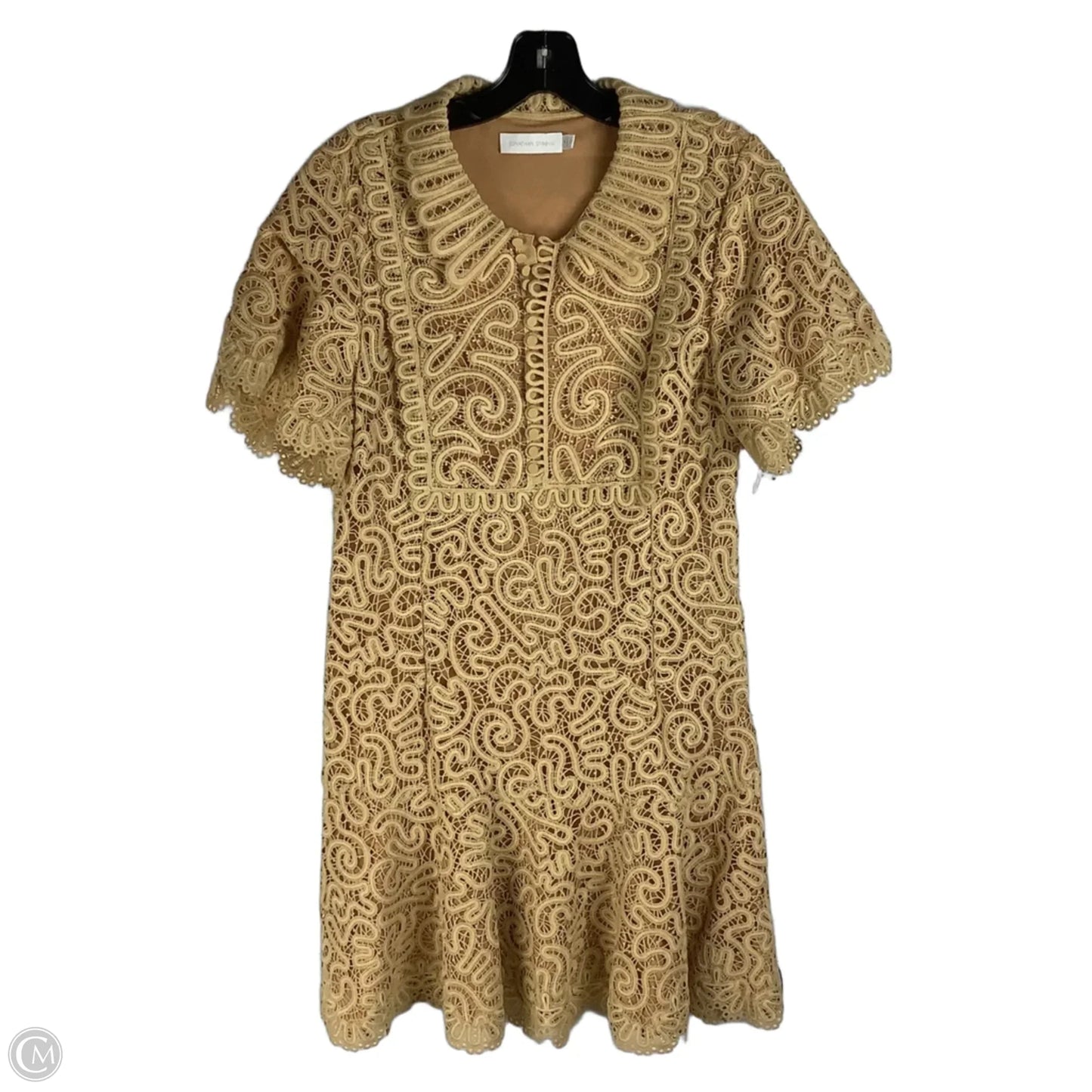 Dress Party Short By Cmb In Tan, Size: 8