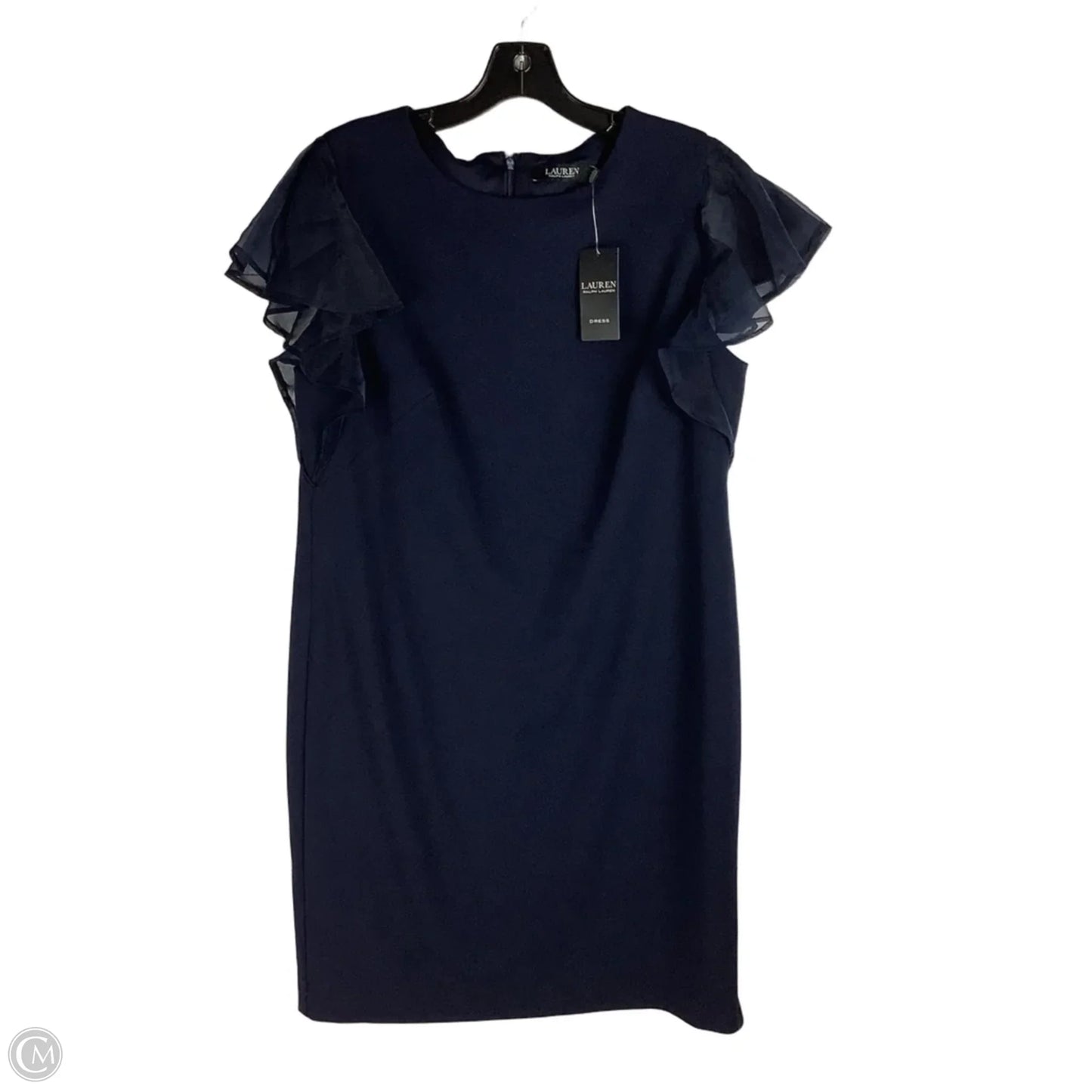 Dress Party Short By Lauren By Ralph Lauren In Navy, Size: 14