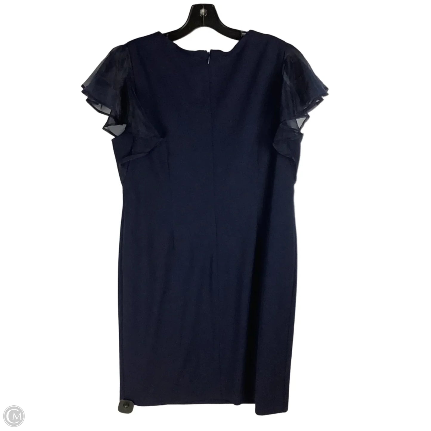 Dress Party Short By Lauren By Ralph Lauren In Navy, Size: 14