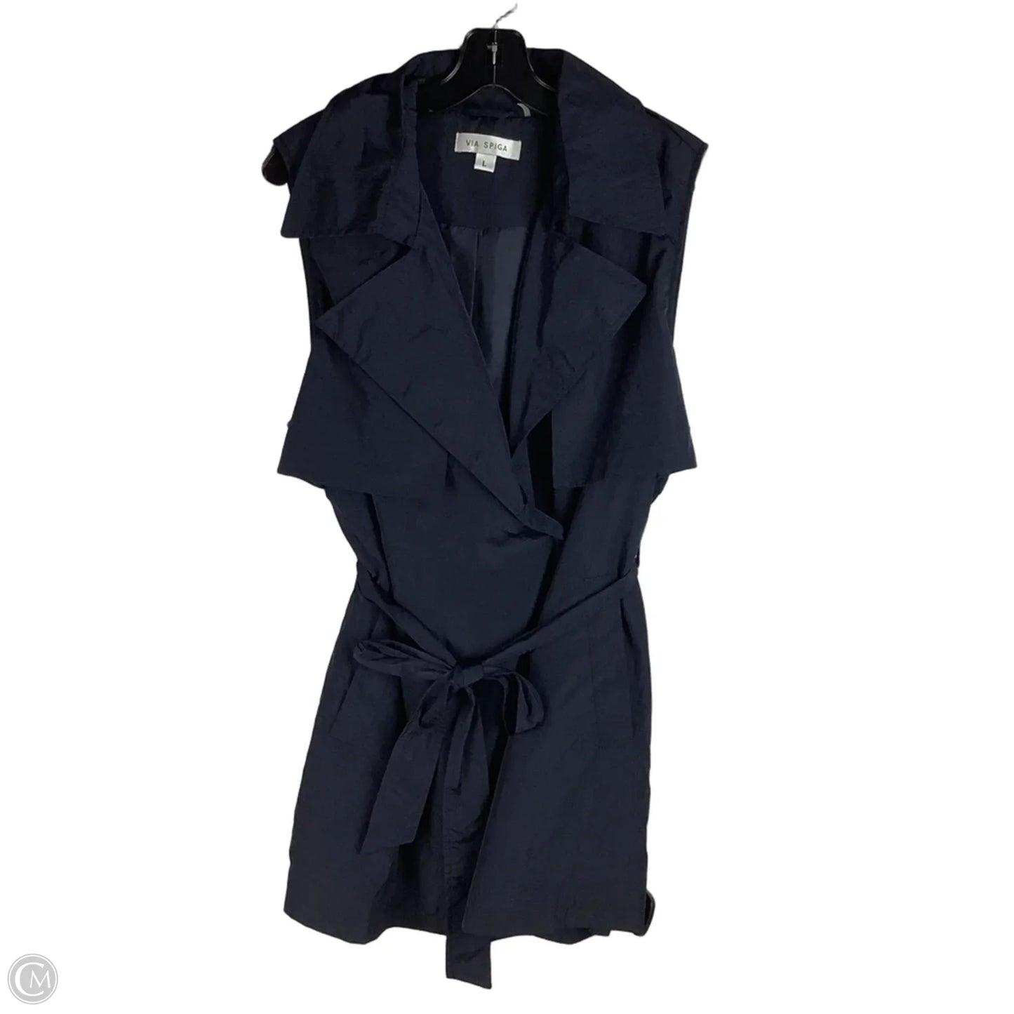 Vest Other By Via Spiga In Navy, Size: L