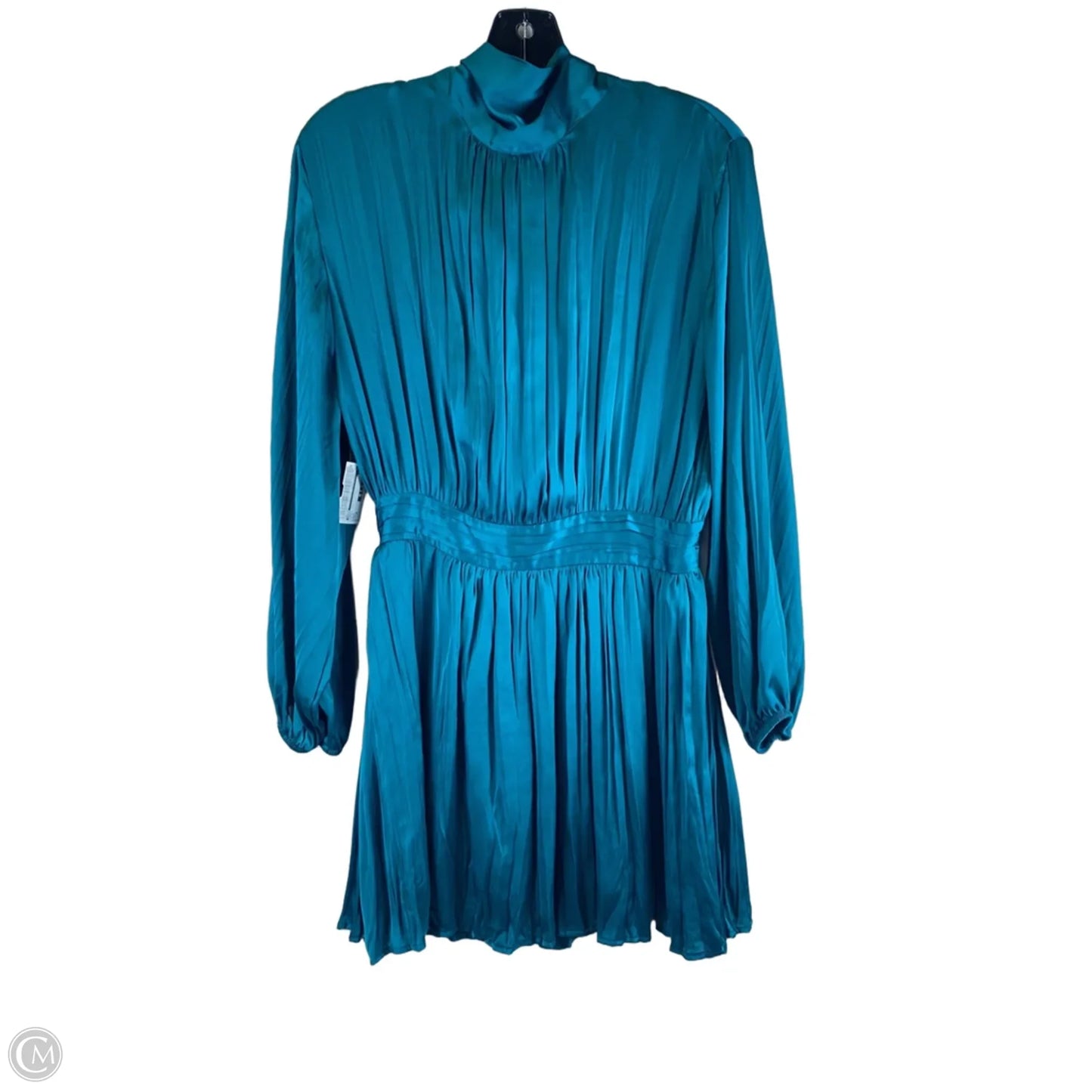 Dress Party Midi By Zara In Blue, Size: M