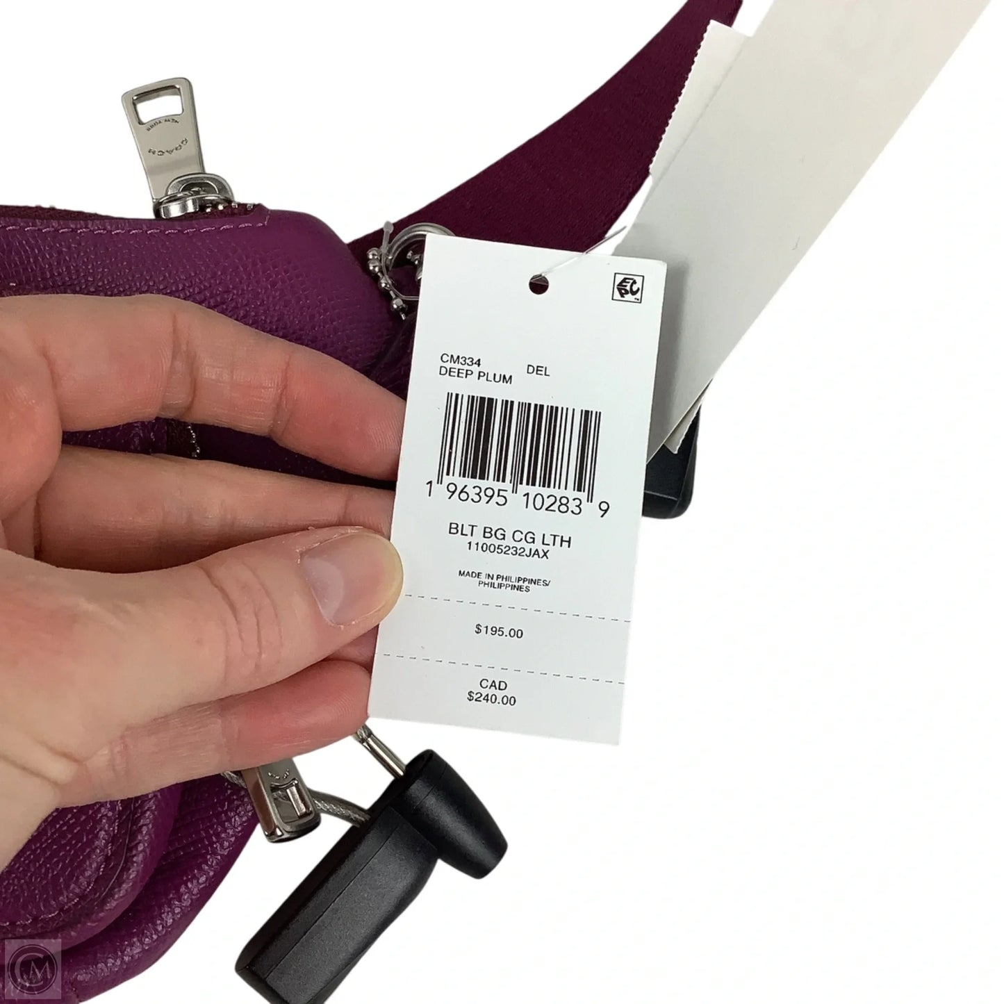 Belt Bag Designer By Coach, Size: Medium