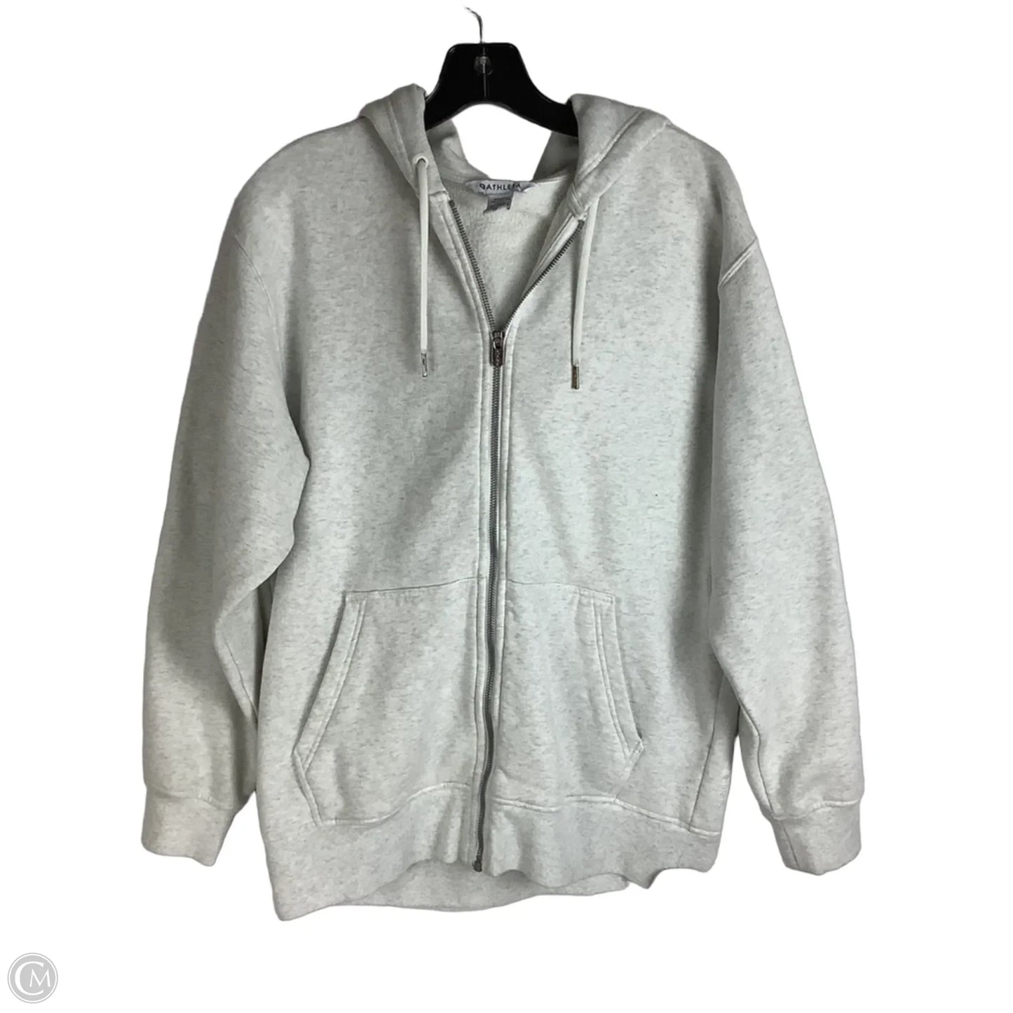 Athletic Jacket By Athleta In Grey, Size: Xs