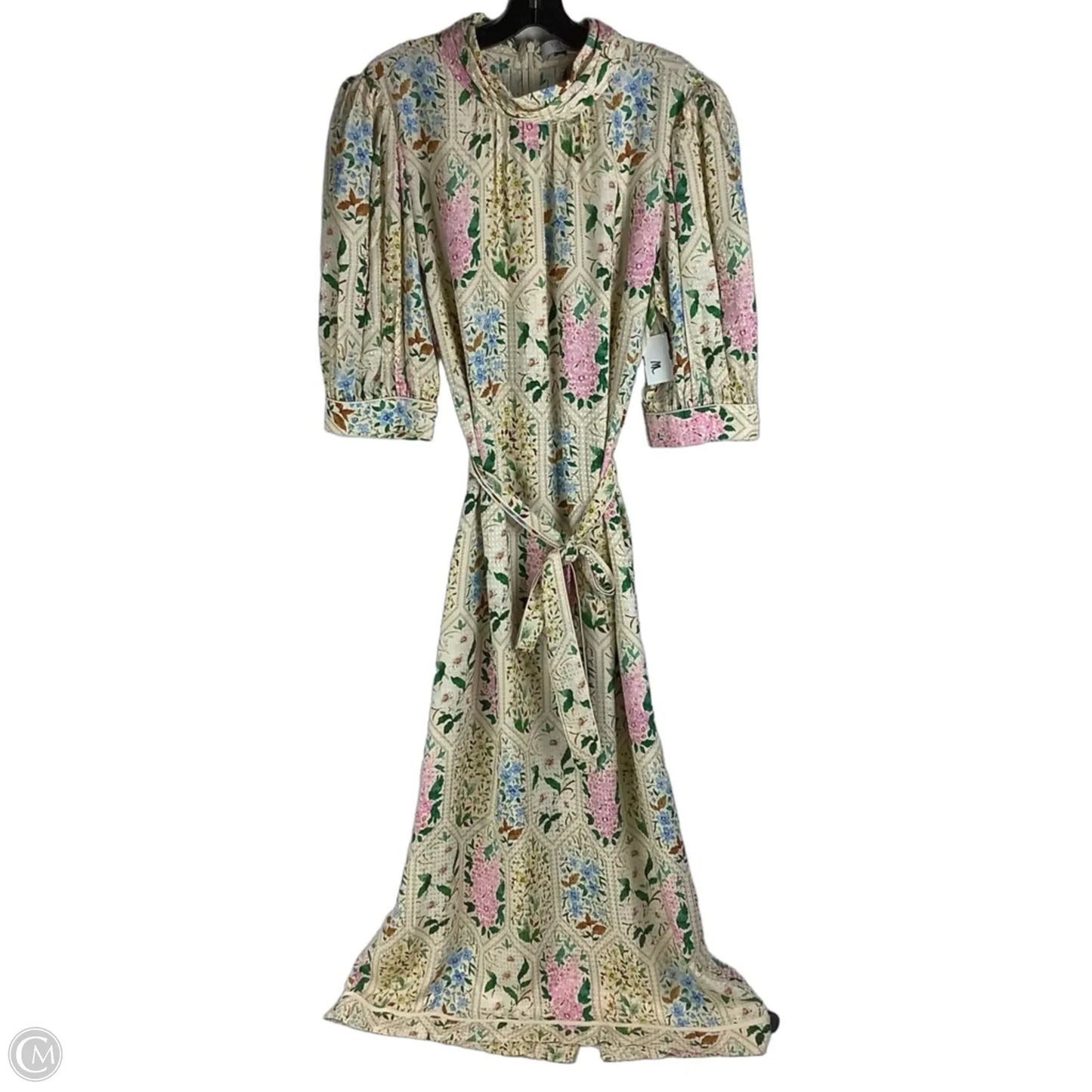 Dress Casual Maxi By Hunter Bell In Cream, Size: 12