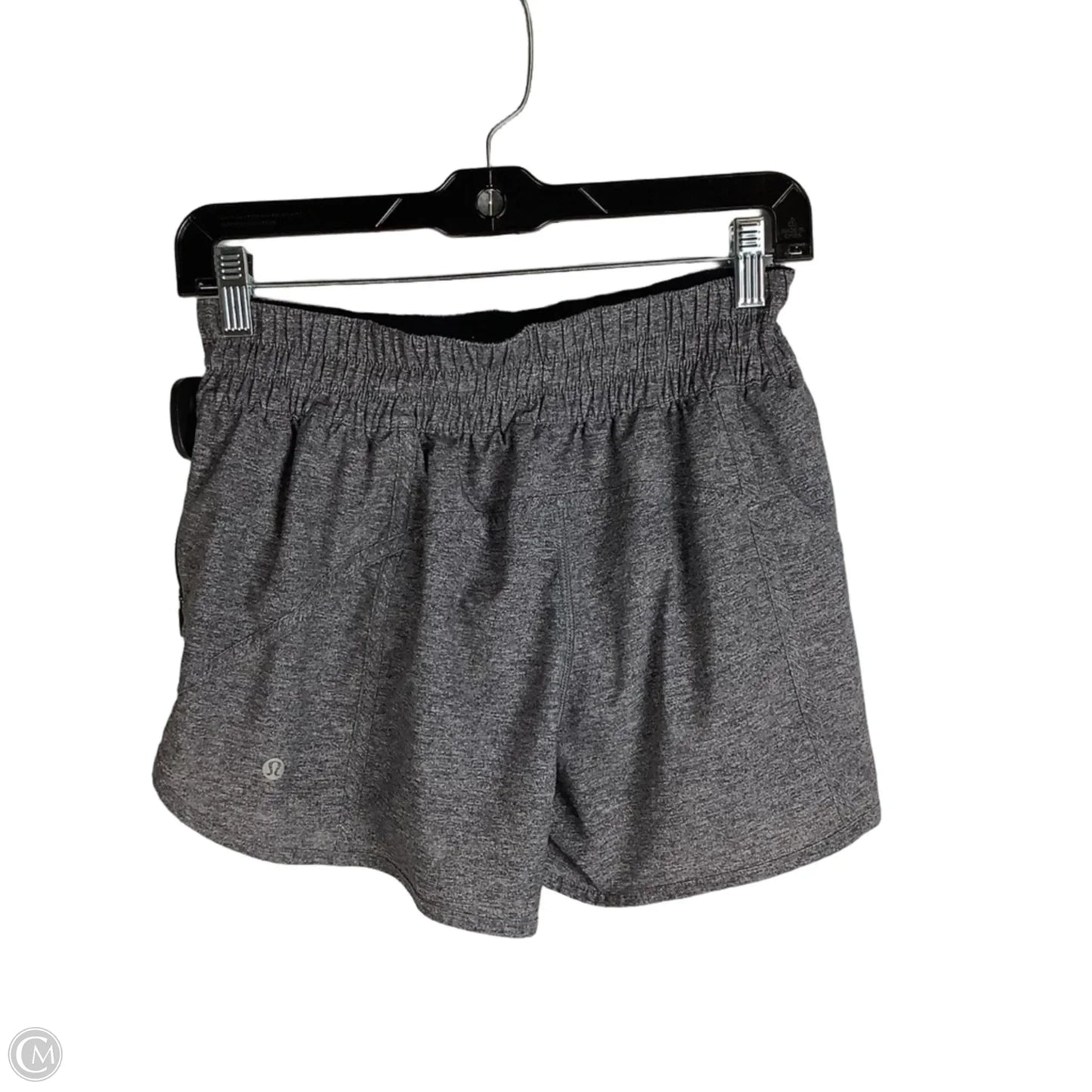 Athletic Shorts By Lululemon In Grey, Size: 8