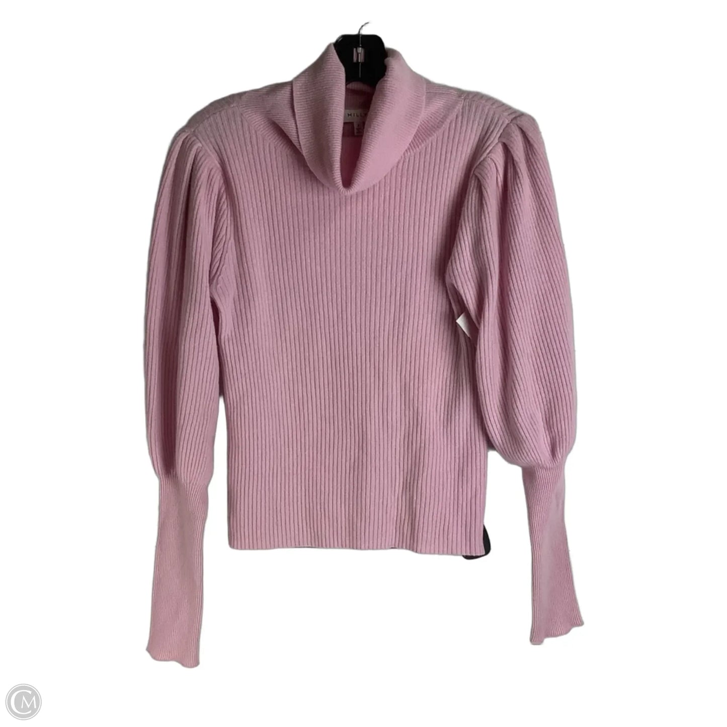 Sweater Cashmere Designer By Milly In Pink, Size: Sp