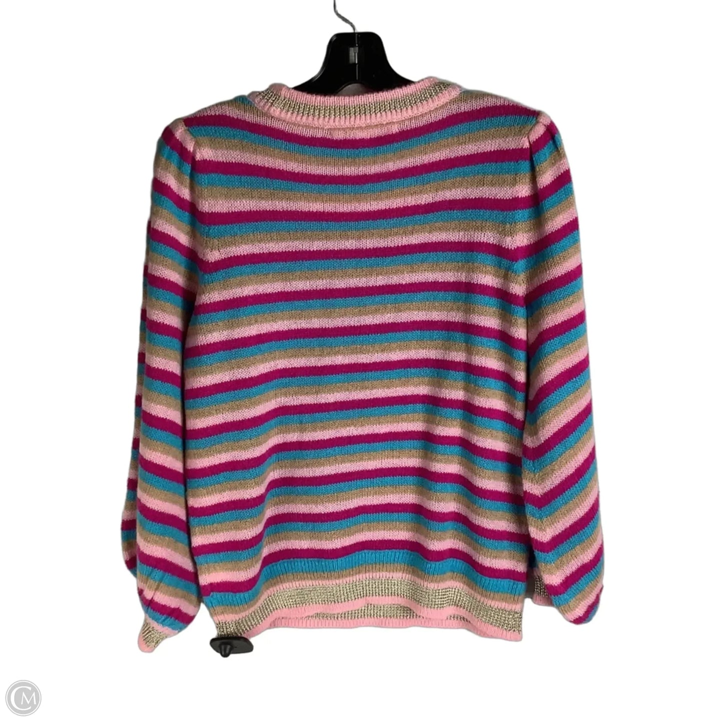 Sweater Designer By Lilly Pulitzer In Striped Pattern, Size: M