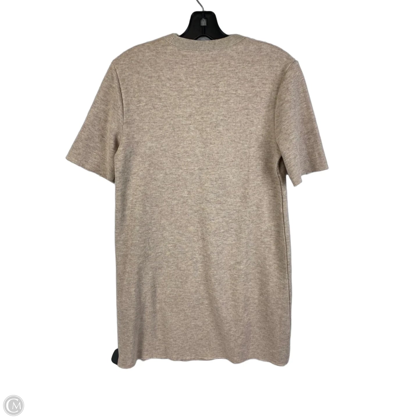 Dress Sweater By Zara In Tan, Size: S